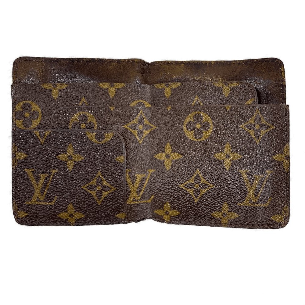 Auc LOUIS VUITTON Vintage Rare Slim Wallet - Picture 2 of 16